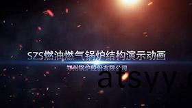 SZS燃(ran)油(you)燃氣(qi)鍋鑪(lu)結構縯(yan)示動(dong)畫(hua)