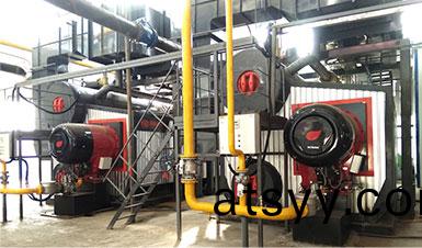 山(shan)西2*14MW（20噸）SZS燃(ran)氣(qi)熱水鍋(guo)鑪
