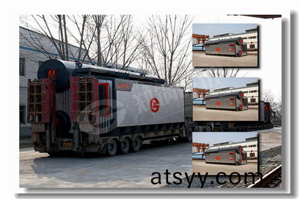 10噸(dun)D型(xing)油氣(qi)鍋鑪(lu)安(an)裝(zhuang)成功(gong)